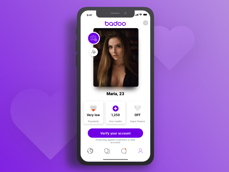 Хана приложение. Badoo. Badoo Интерфейс. Badoo приложение. Интерфейс приложения Badoo.